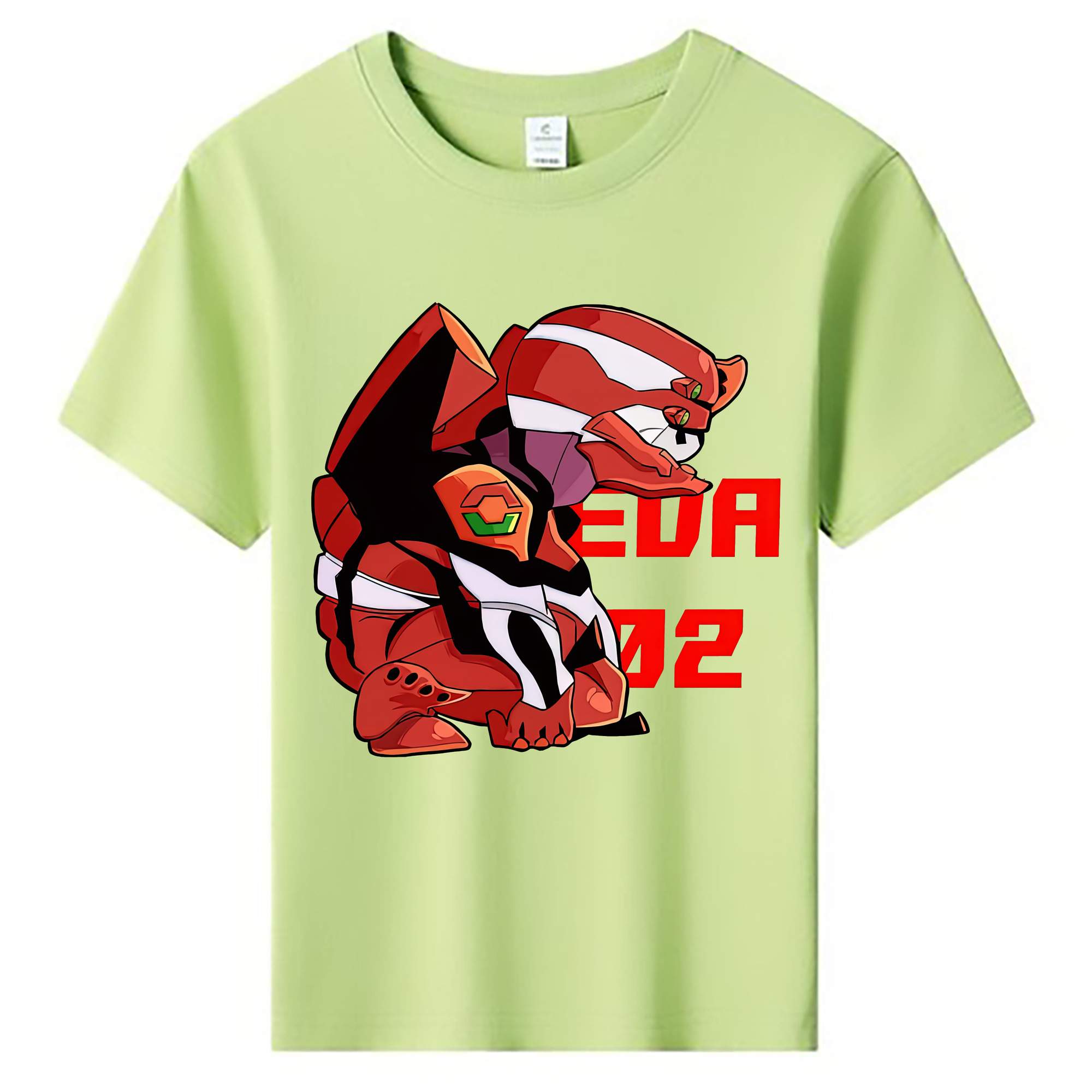 （画像用） EVA 新世紀エヴァンゲリオン 綿100％キッズTシャツ（フロントプリント）